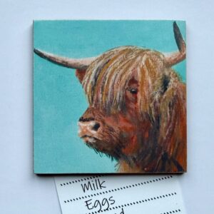 Highland Cow Magnet