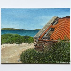 Shed at Aikerness Original Art